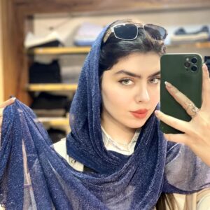 شال ابریشمی بهاری