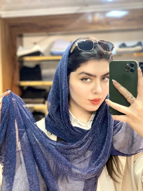 شال ابریشمی بهاری
